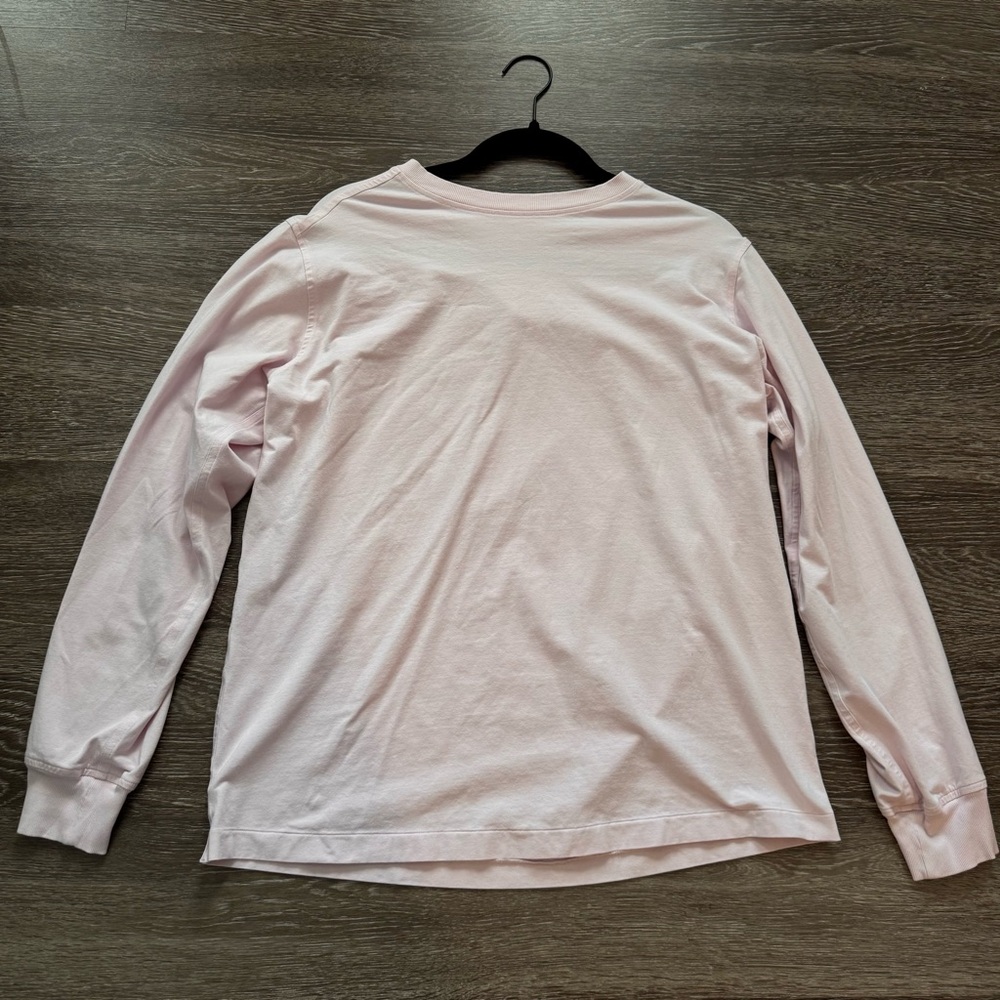 Lululemon Athletica Soft Pink Long Sleeve Tee